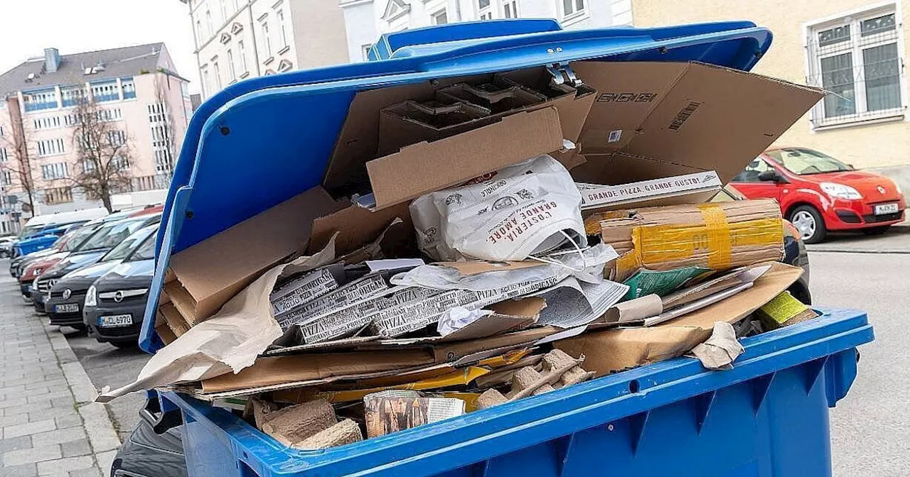 Personalmangel bei der Papiermüll-Abholung in Bielefeld