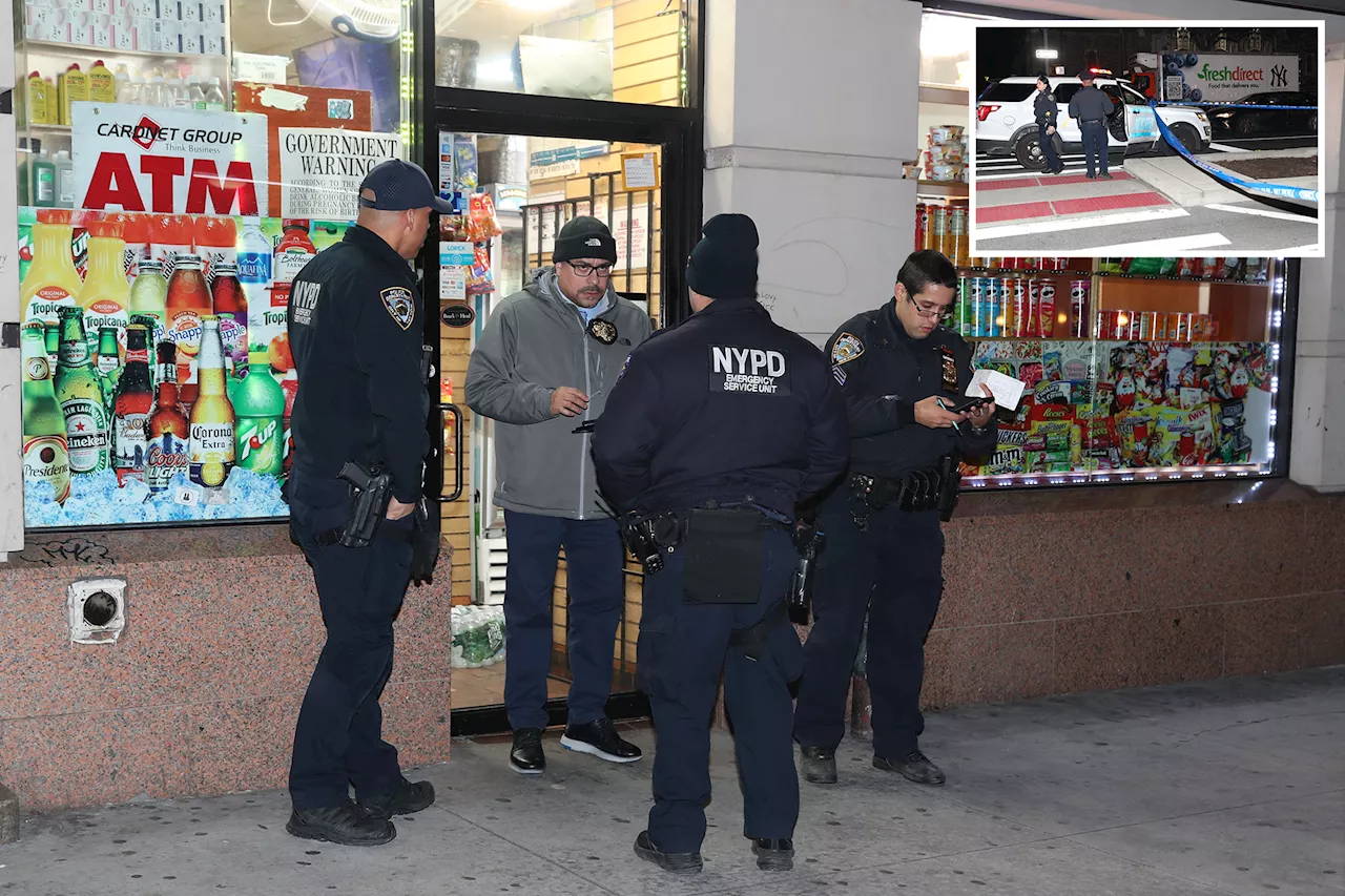 At least 2 teens among 3 wounded in pair of shootings inside NYC delis