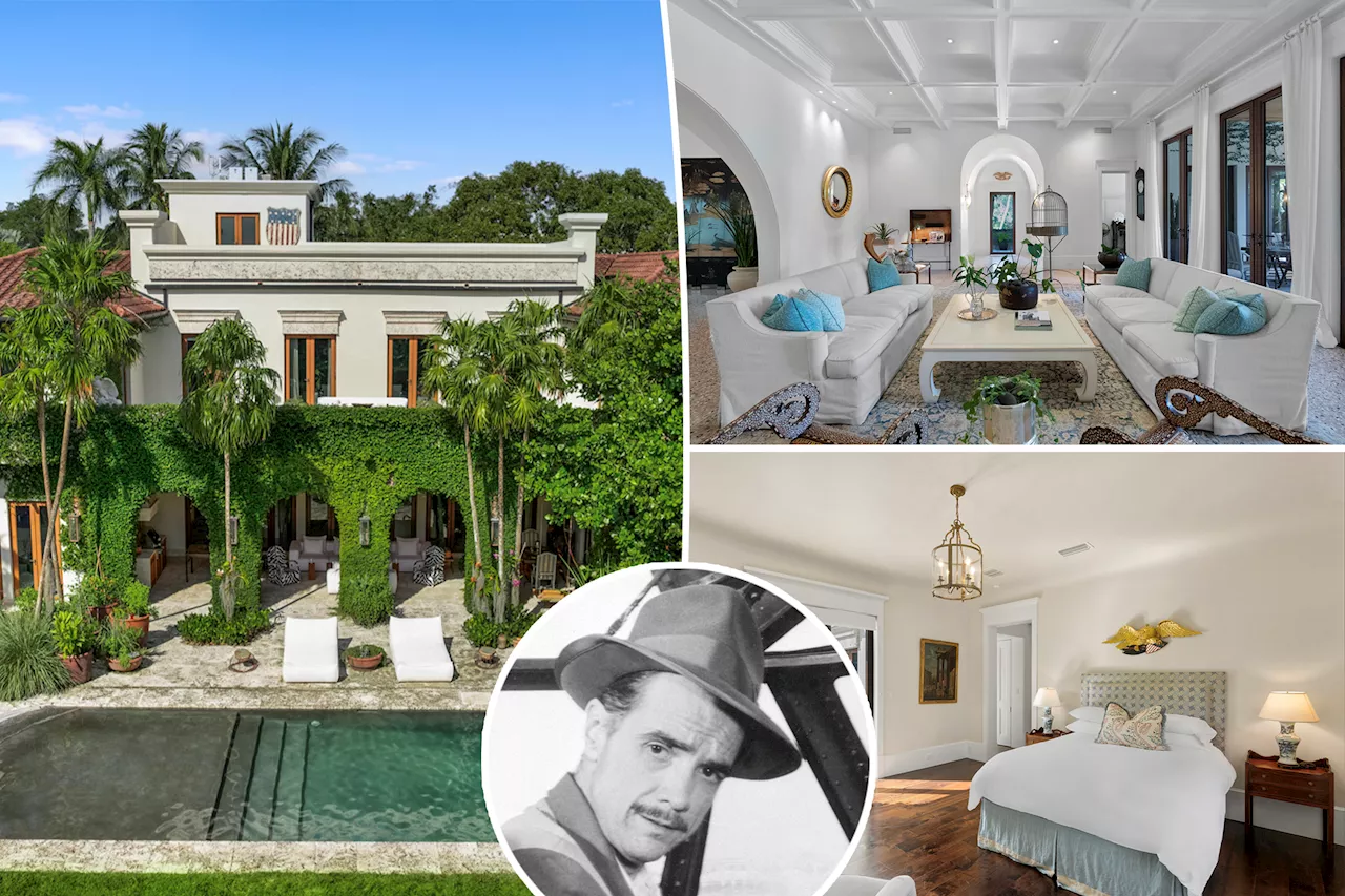 Howard Hughes Estate Lists for $55.5 Million in Coconut Grove