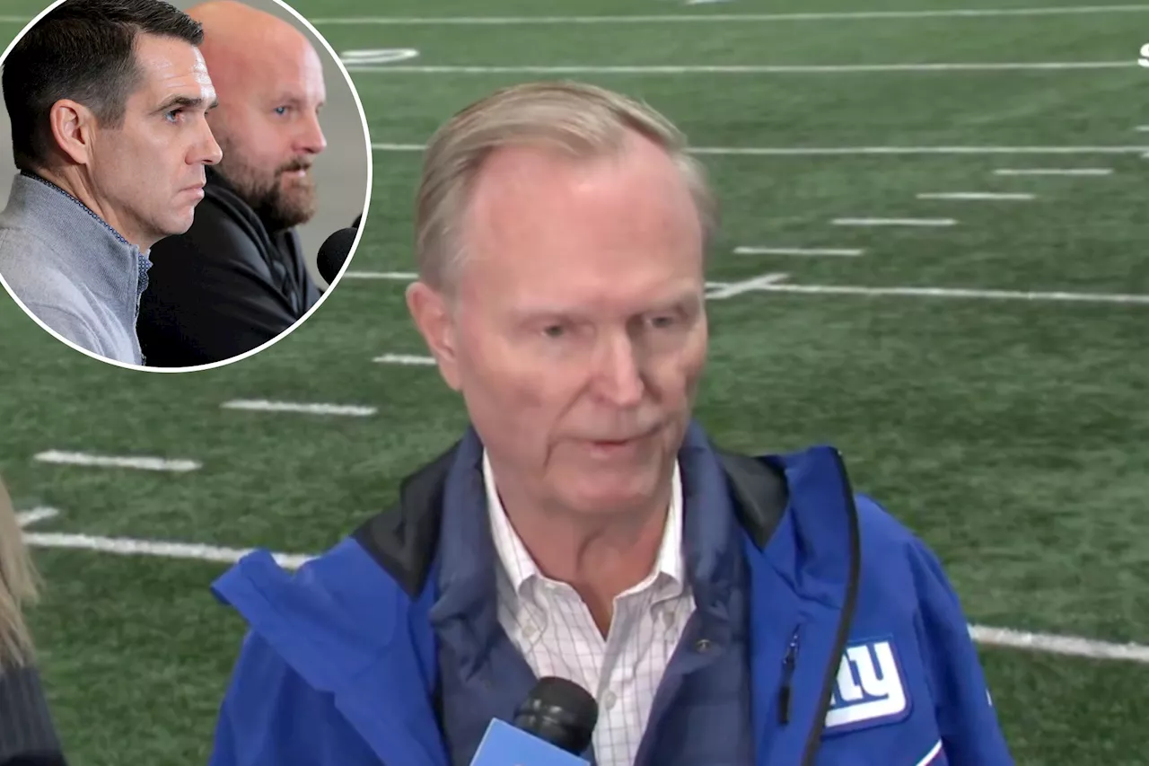 Why John Mara kept Joe Schoen and Brian Daboll despite Giants' embarrassing season