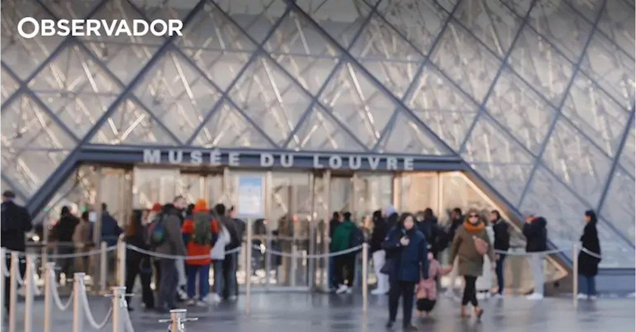 Louvre Registou Queda de Visitantes em 2024