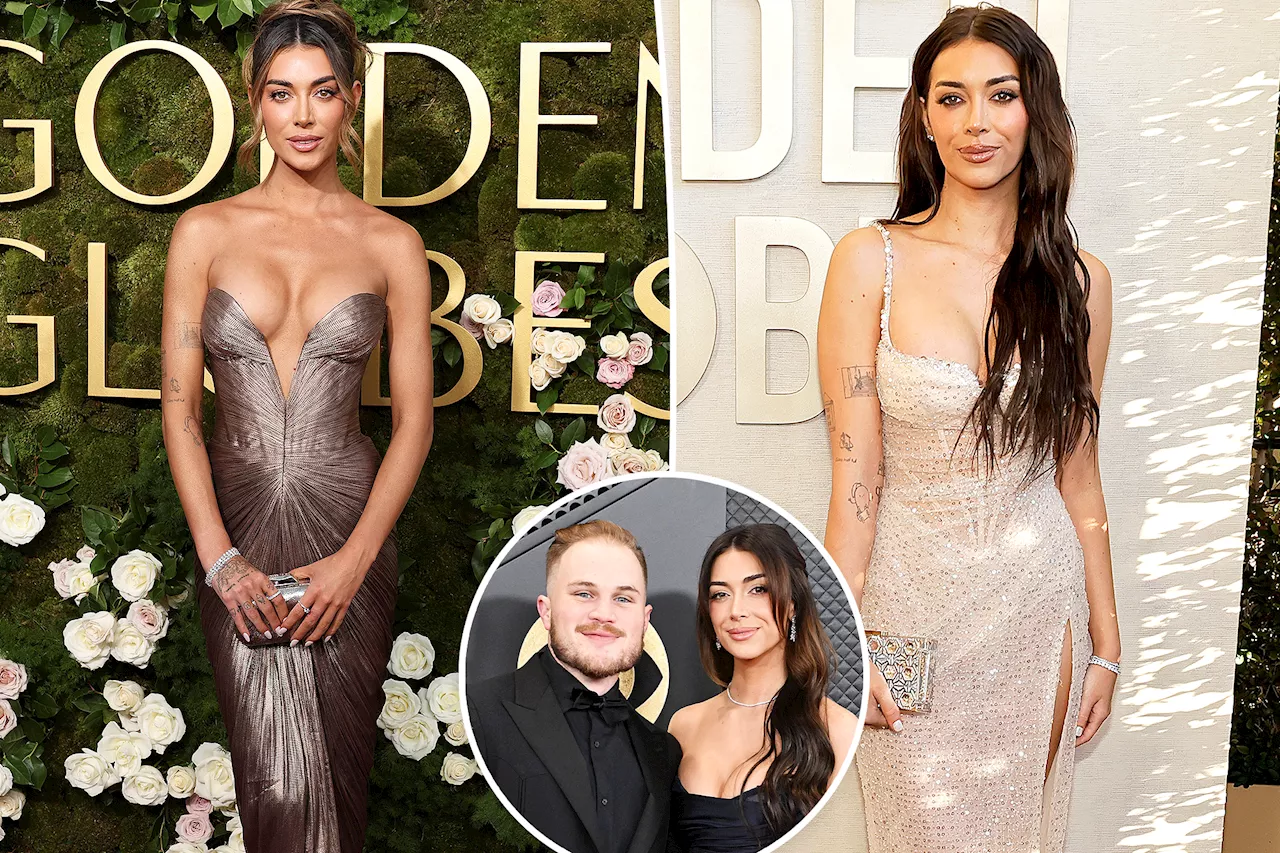 Brianna Chickenfry Slays at Golden Globes, One Year After Zach Bryan Criticized Her Dress