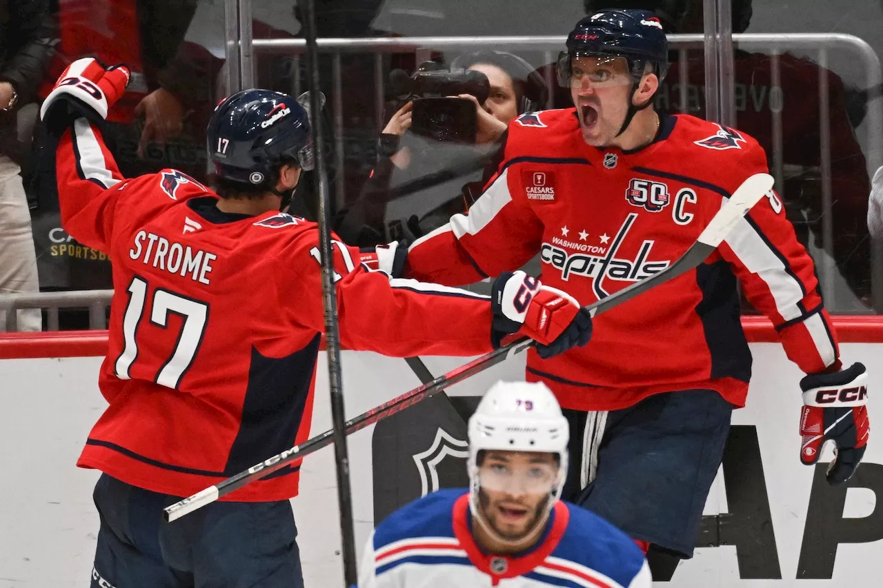 Ovechkin Nears Gretzky's Record as Capitals Win