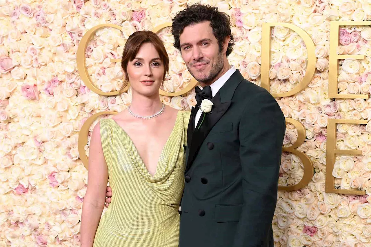 Adam Brody and Leighton Meester Make Golden Globes Debut as Couple