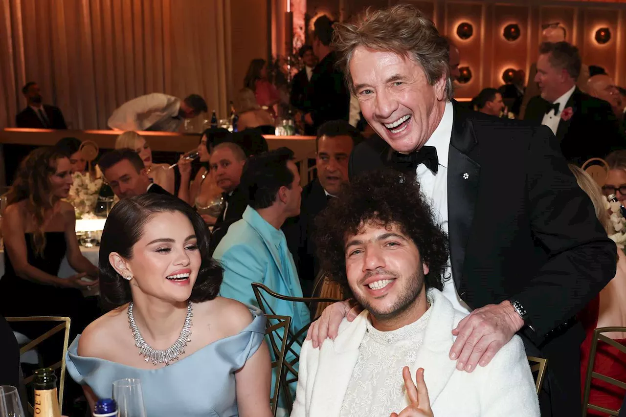 Selena Gomez and Fiancé Benny Blanco Make First Red Carpet Appearance at 2025 Golden Globes