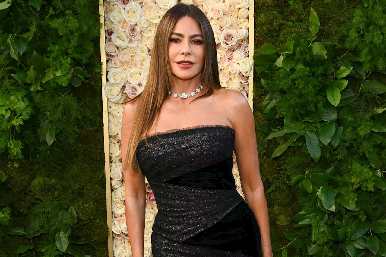 Sofía Vergara's Golden Globe Transformation for 'Griselda' Role