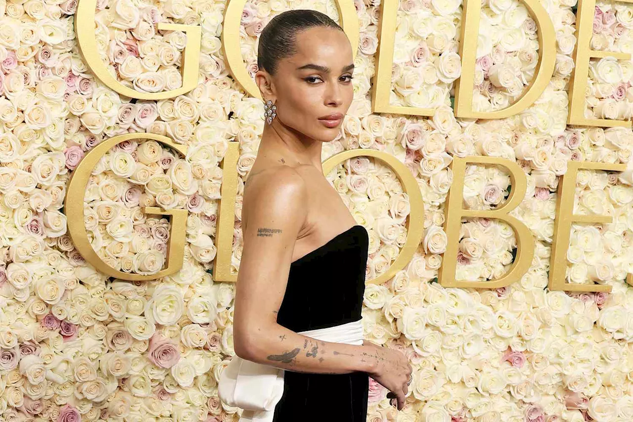 Zoë Kravitz Dazzles in Dusty Pink Gown at 2024 Gotham Awards