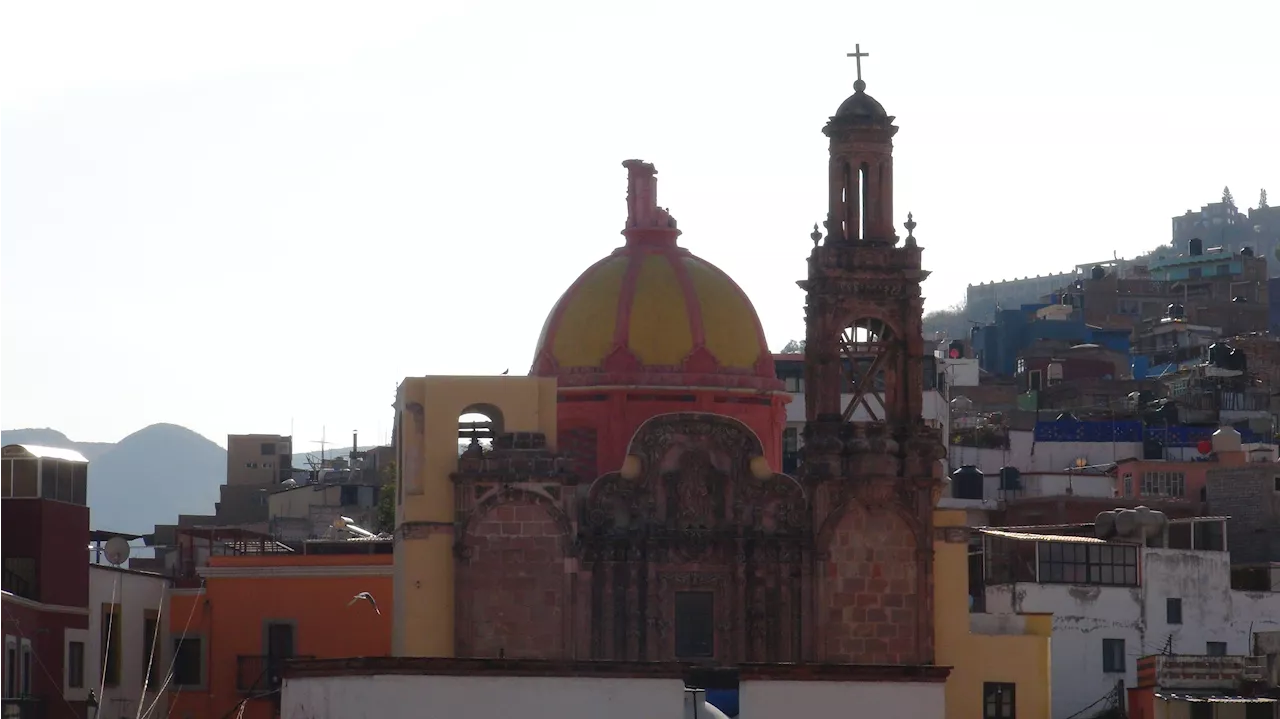 Cúpula del Templo de Pardo en Guanajuato sigue sin repararse tras ser impactada por un rayo