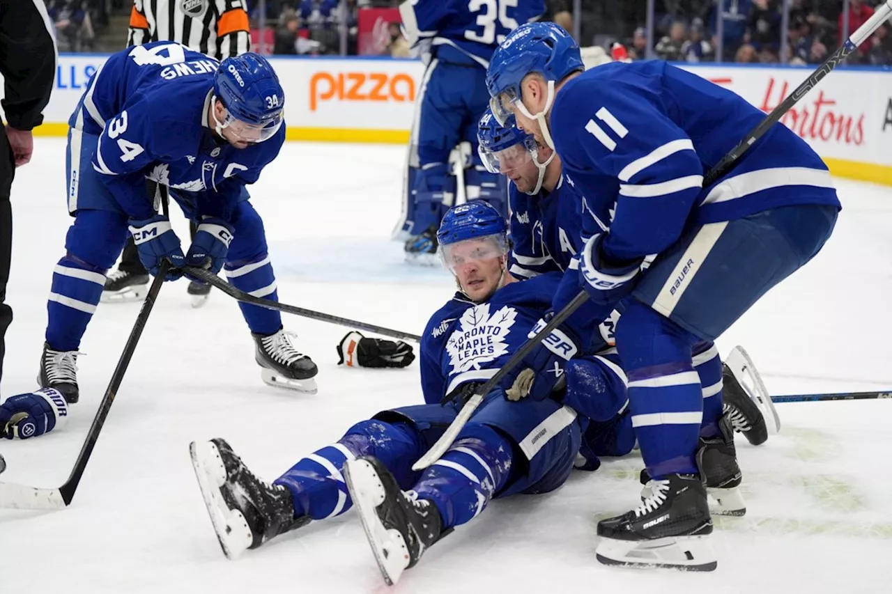 Maple Leafs Win Over Flyers, But McCabe Injured in Fight