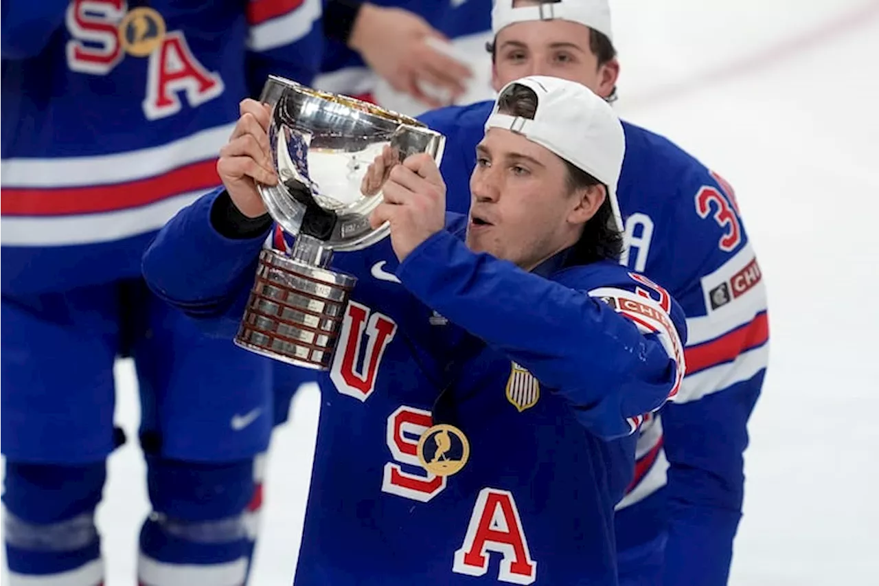 USA Hockey honors Johnny Gaudreau after winning World Junior Championships gold medal