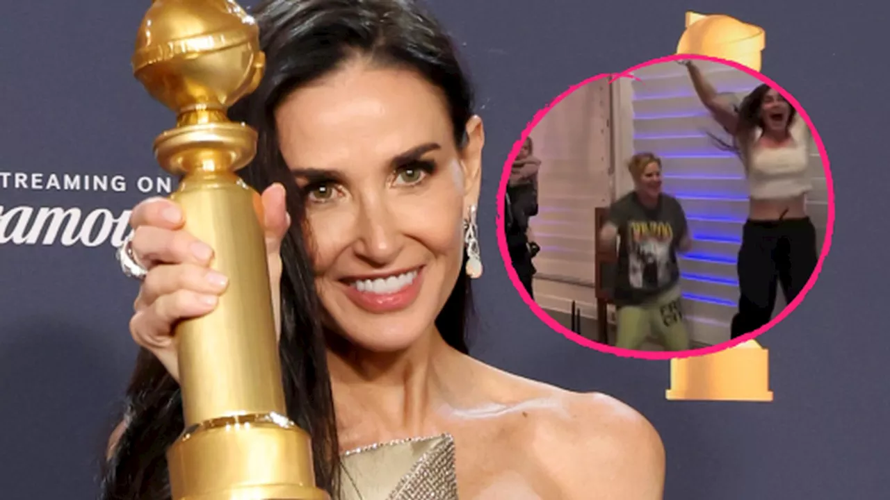 Demi Moore erhält zum ersten Mal einen Golden Globe