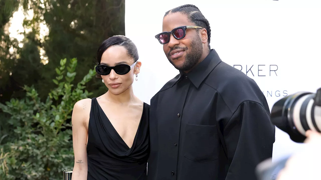 Zoë Kravitz bei Variety Party mit Malcolm Washington