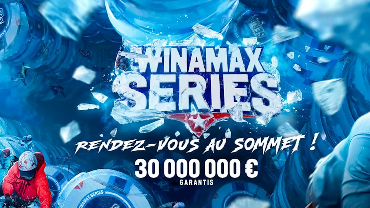 Winamax Series 2025 : Début en fanfare avec 30 millions d'euros garantis