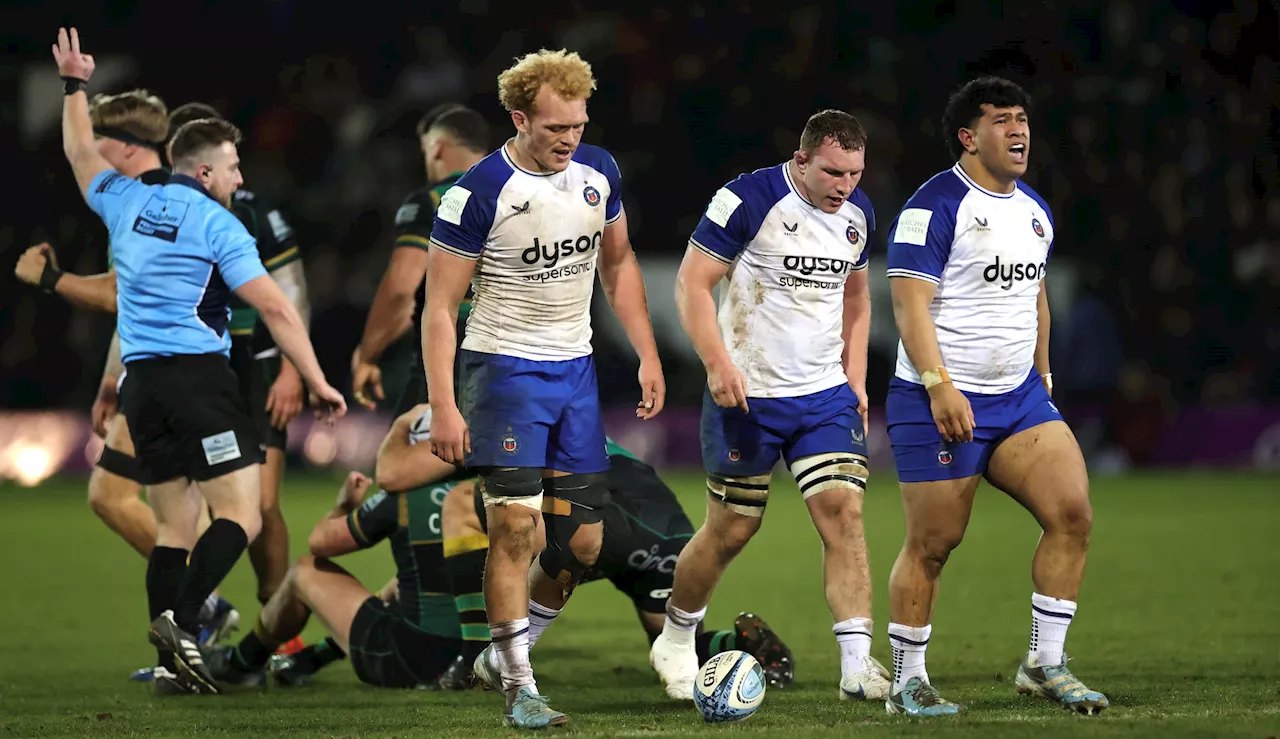 Bath Fight Back But Fall Short Against Northampton Saints