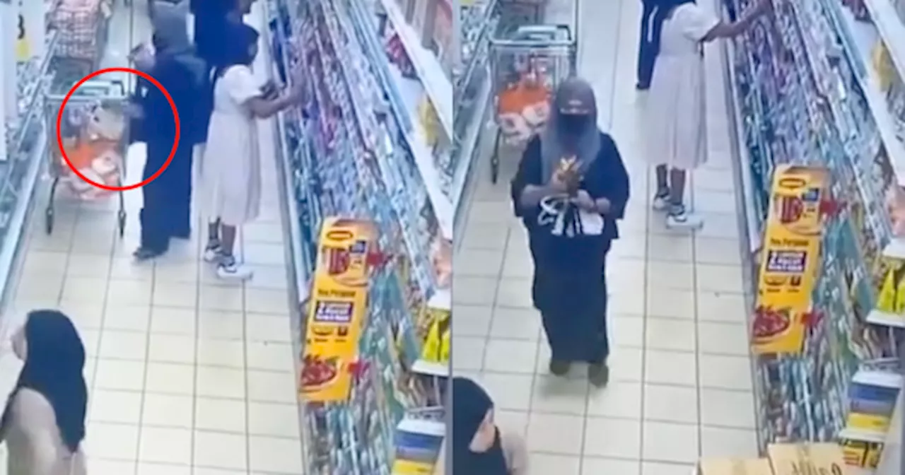 Woman Arrested for Stealing Handbag in Klang Supermarket