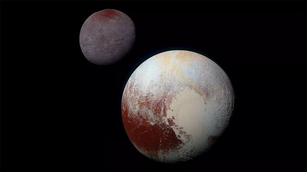 Pluto may have captured its moon Charon with a kiss