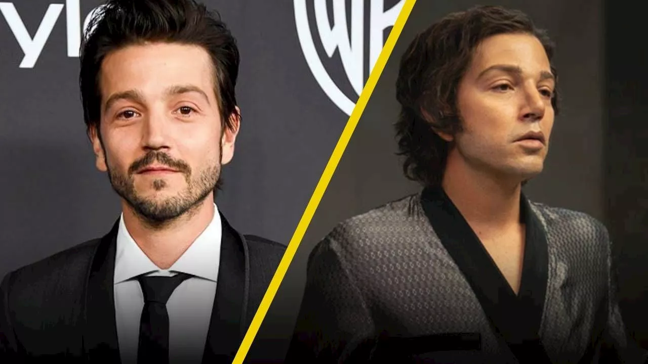 Diego Luna revela cómo transformó su rostro para 'La Máquina' en los Golden Globes 2025