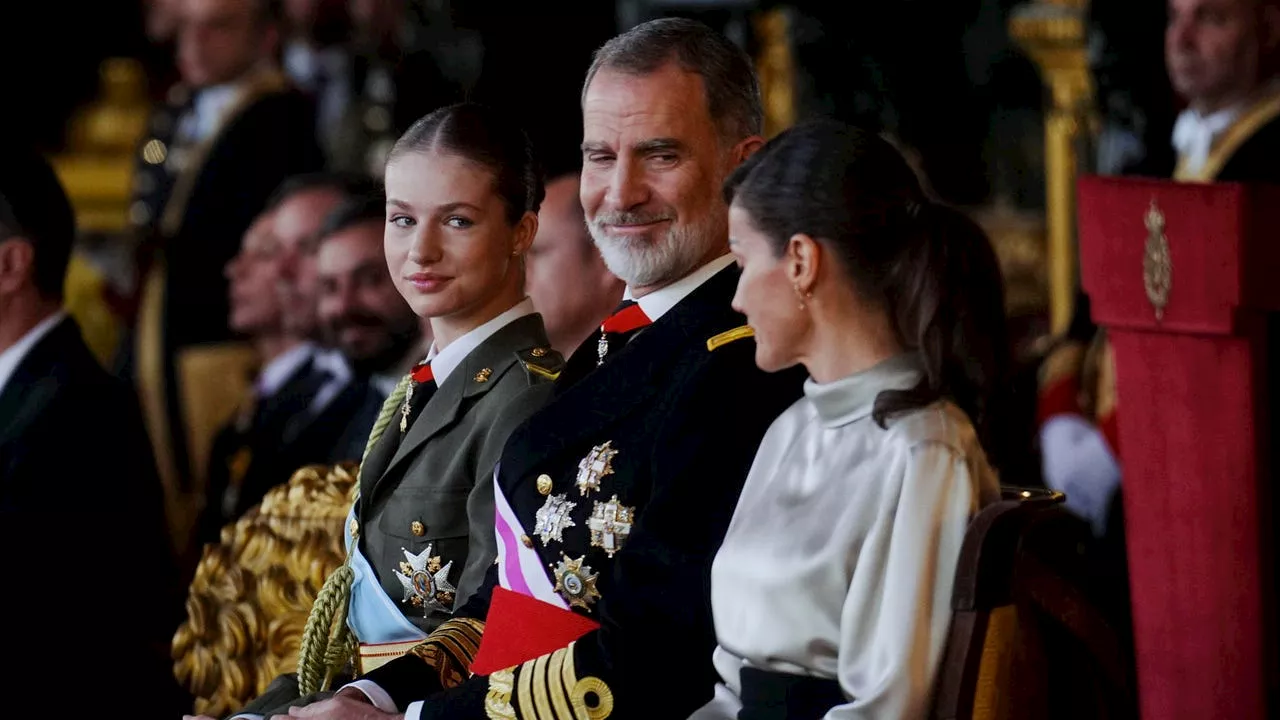 Los reyes presiden la tradicional Pascua Militar junto a la princesa Leonor