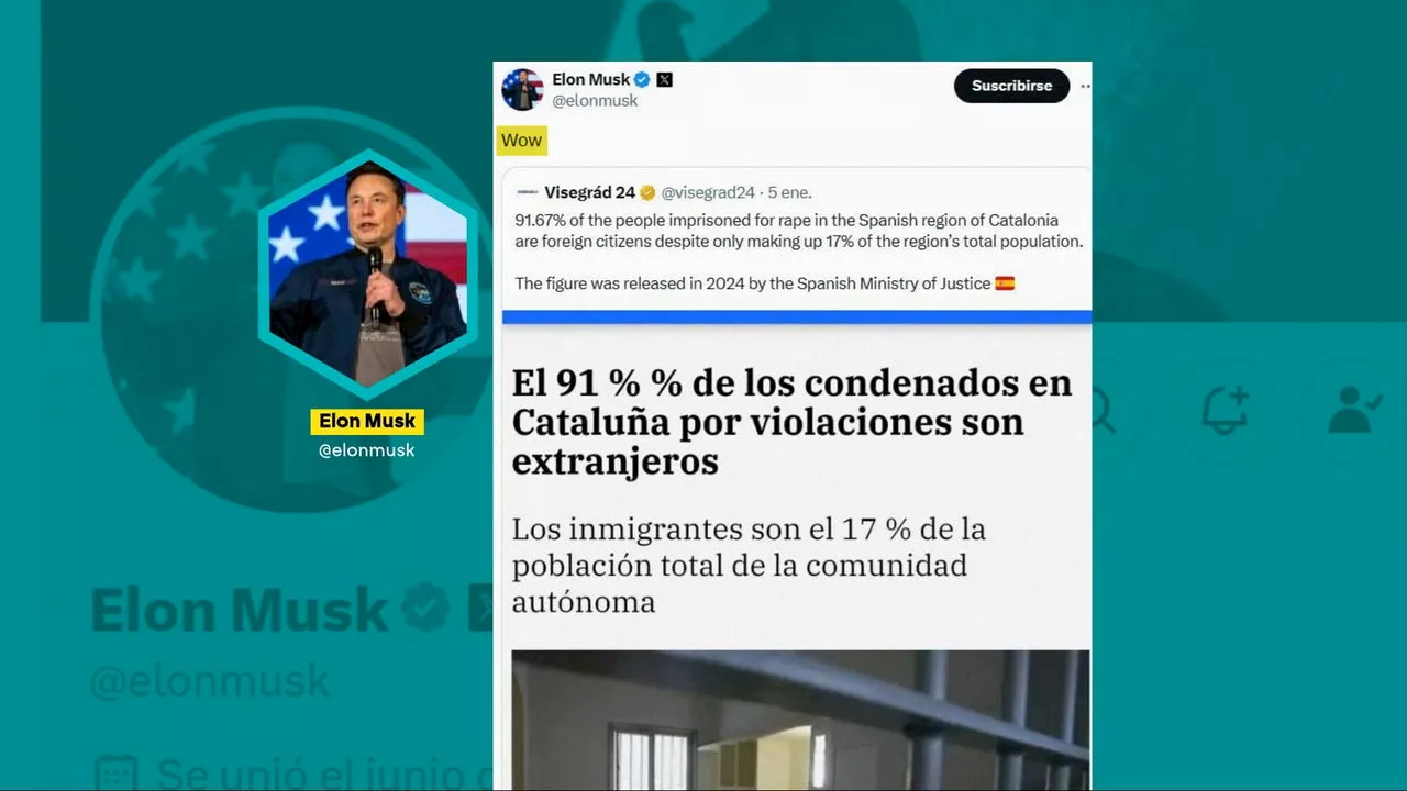 Musk Reforzar El Discurso Xenófobo En España