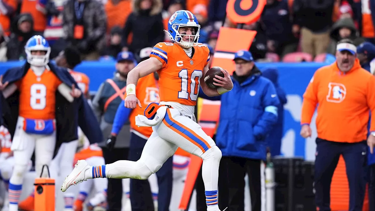 Bo Nix Celebrated Snapping Broncos' Playoff Drought With Much-Deserved Victory Lap