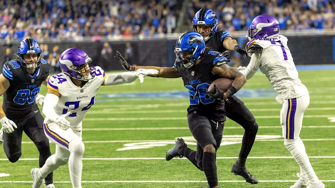 Lions Clinch NFC North Title, Secure No. 1 Seed With Dominant Victory Over Vikings