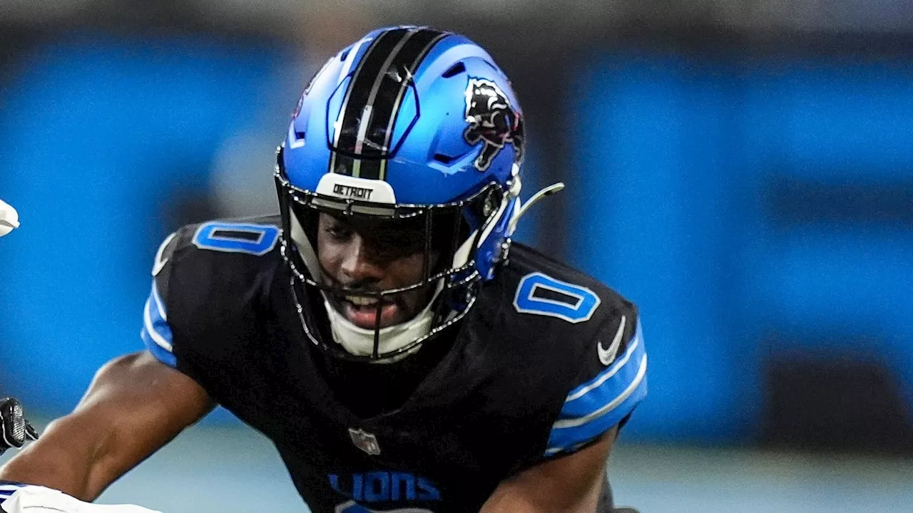 Lions Cornerback Terrion Arnold Exits Game with Leg Injury