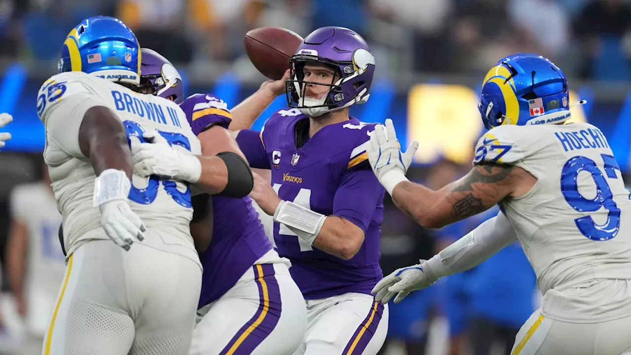 Vikings-Lions Showdown to Determine NFC's No. 1 Seed and No. 5 Seed