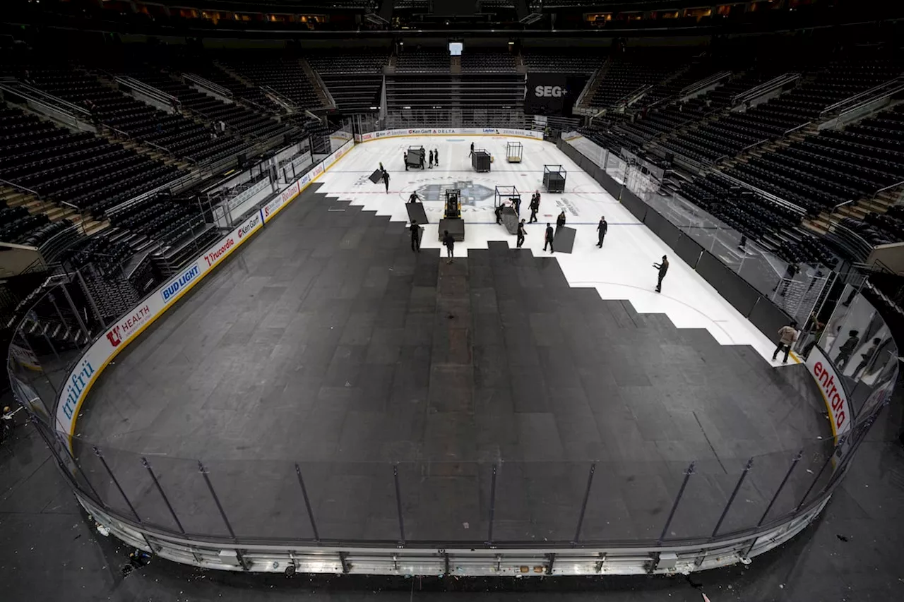 Delta Center's Overnight Crew Transforms Arena for Double Duty