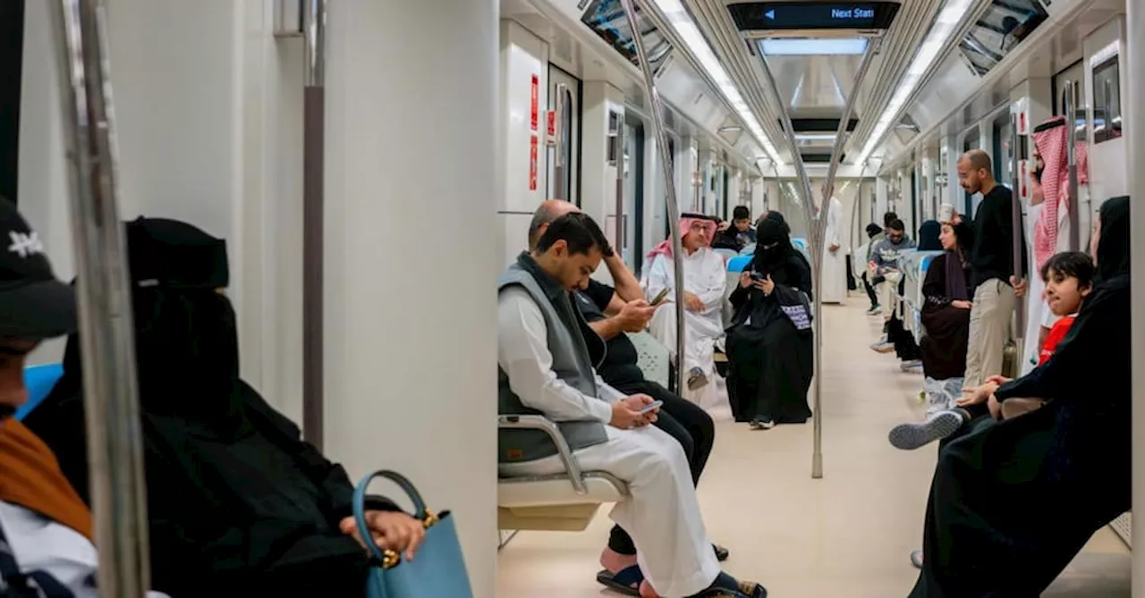 A Riyad apre oggi la linea più lunga della metro (41 km) realizzata da Webuild