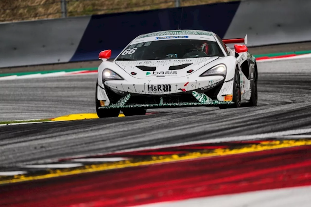 Jöns holte sich Pole-Position mit McLaren 570S beim Red Bull Ring