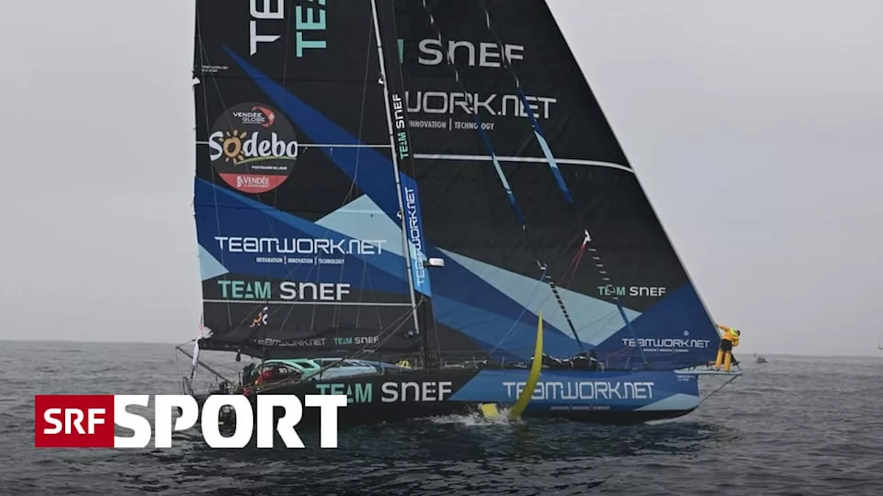 Justine Mettraux im Rennen um Platz 4 bei der Vendée Globe