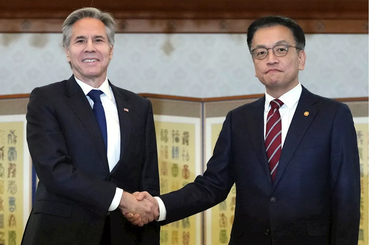 Blinken seeks stability in crisis-hit ally South Korea