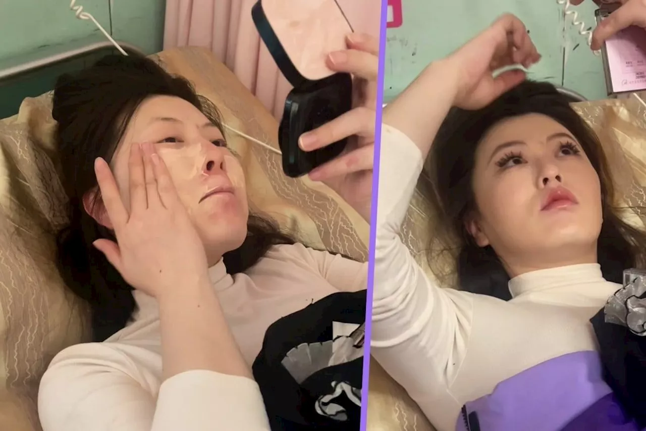 Chinese Mother Criticized for Applying Makeup During Labor