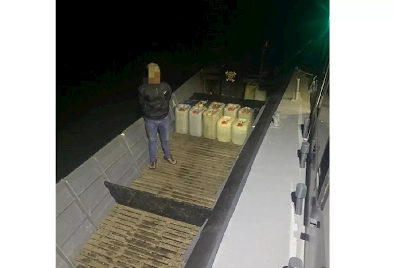 Tawau Maritime Authorities Arrest Suspected Petrol Runner