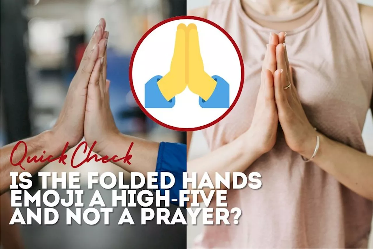 The Folded Hands Emoji: High Five or Prayer?