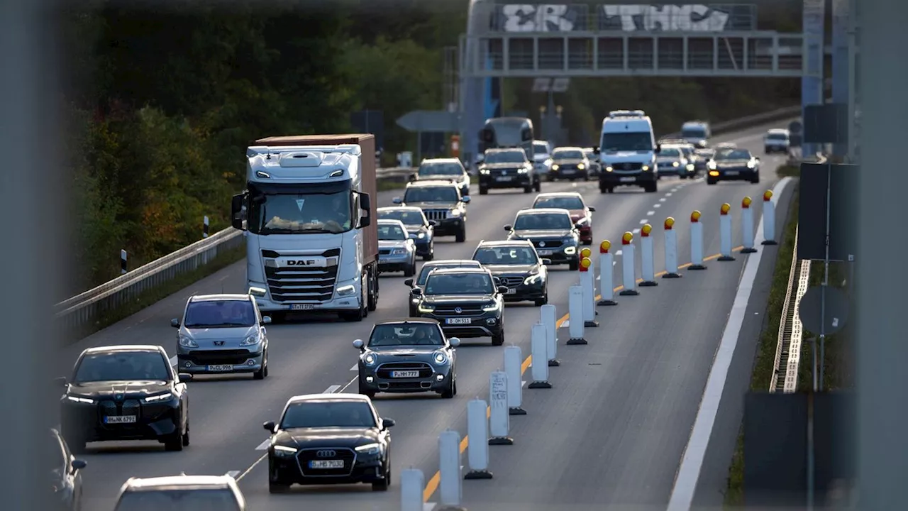 Avus in der Nacht komplett gesperrt wegen Bauarbeiten