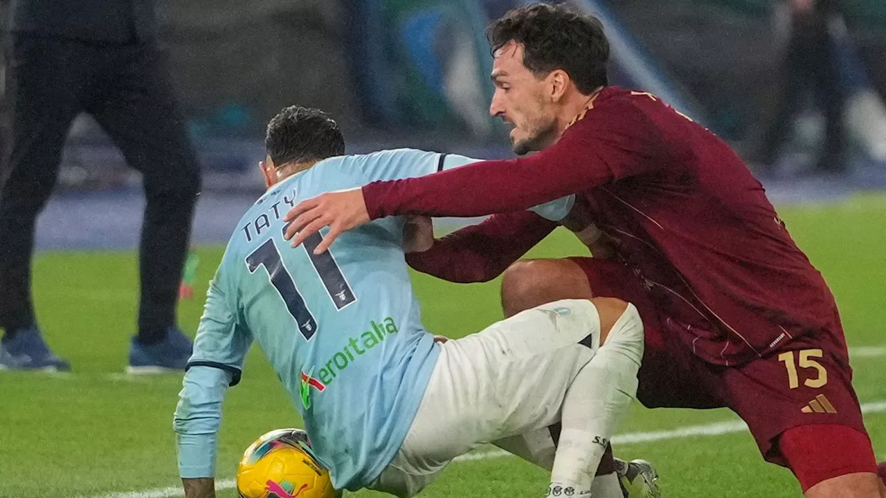 Hummels im Lazio-Derby: Rudelbildung und Platzverweis