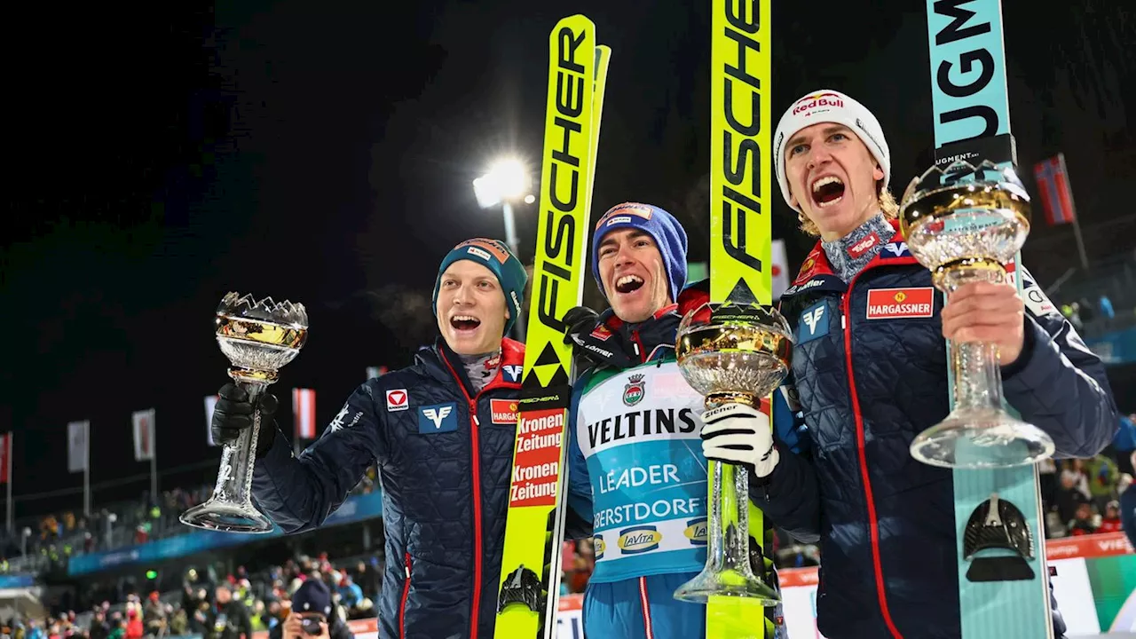 Skispringen in Bischofshofen: Drei Österreicher, ein Goldadler: Wer gewinnt die Tournee?