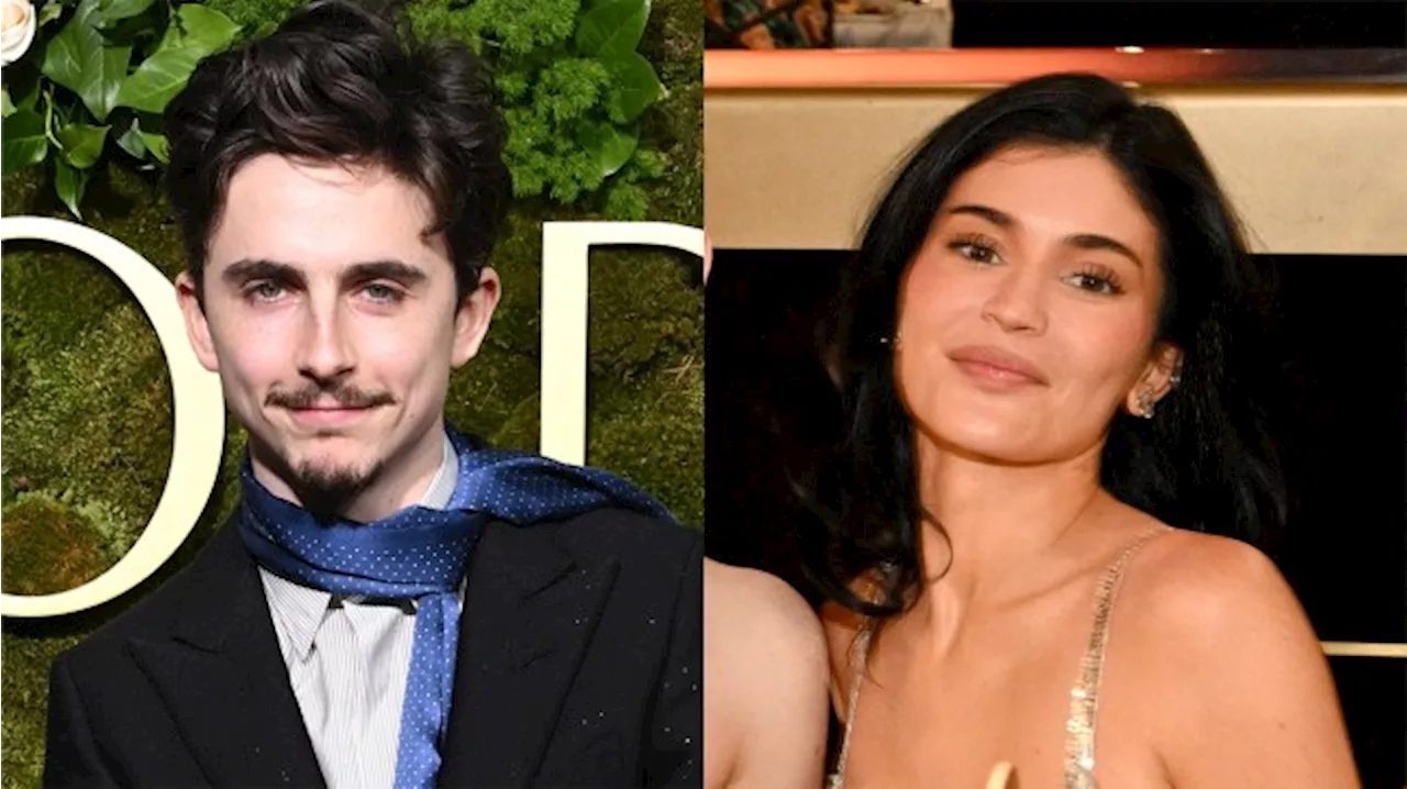 Kylie Jenner's Reaction to Timothée Chalamet's Mustache at the Golden Globes