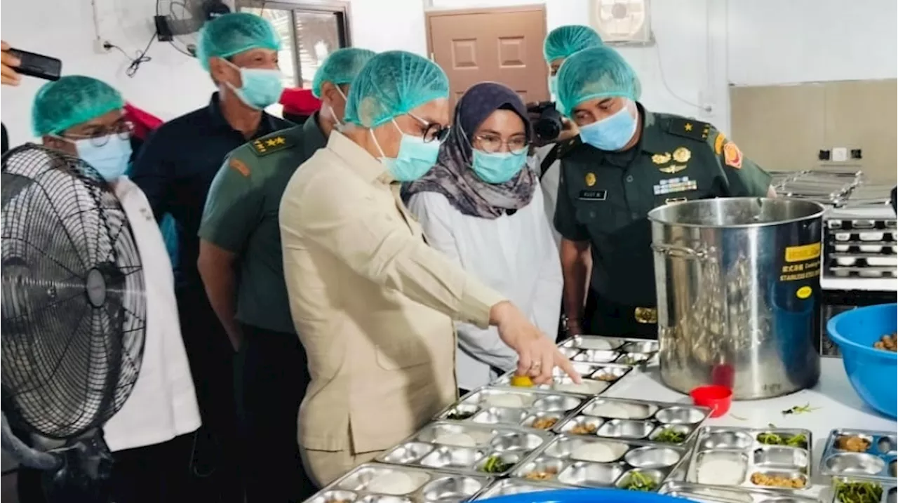 Gubernur Lemhannas Tinjau Dapur Makan Bergizi Gratis di Depok