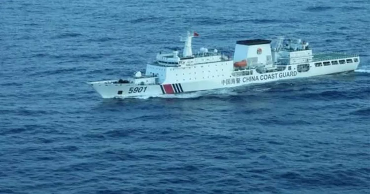 Philippine Coast Guard Monitors Chinese Vessel Near Capones Island