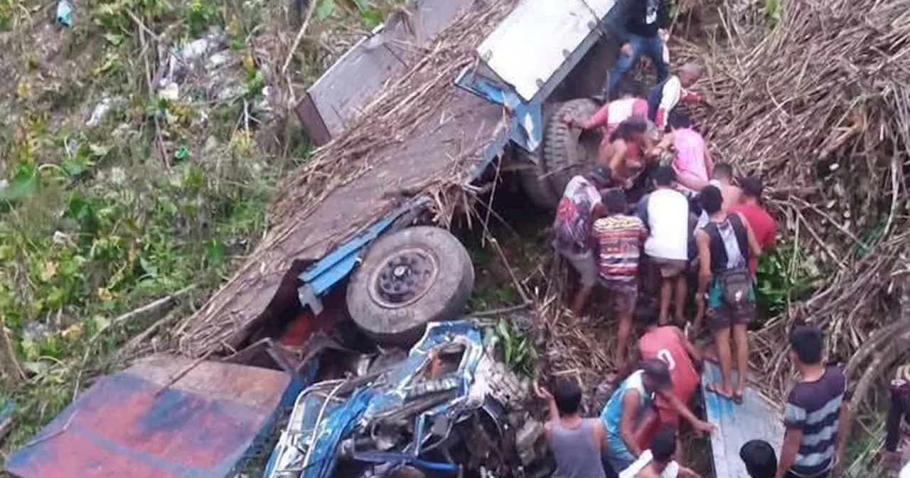 Truck Plunges into Ravine in Cotabato, Leaving Two Injured