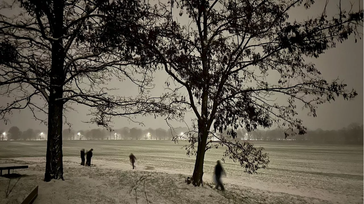 Schnee bringt Winterzauber nach Potsdam