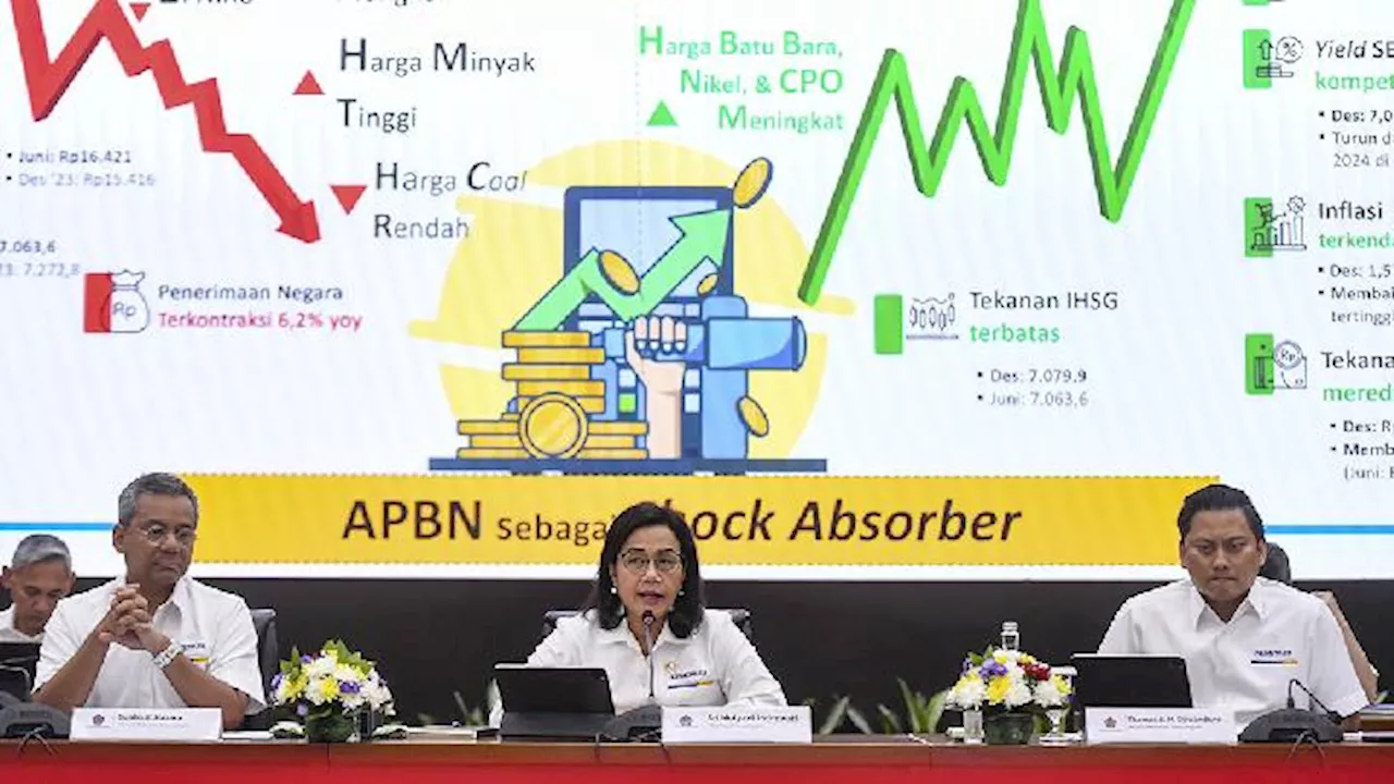 Sri Mulyani Laporkan APBN 2024 Alami Defisit Rp 507,8 Triliun