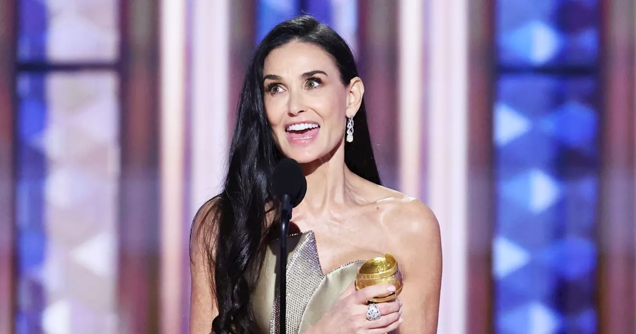 Demi Moore Wins First Major Acting Award After 45 Years in Hollywood