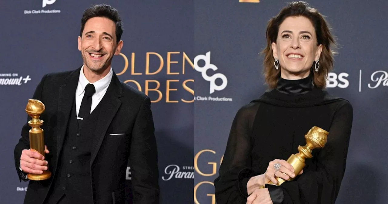 Emilia Perez' and 'The Brutalist' Take Top Honors at Golden Globes