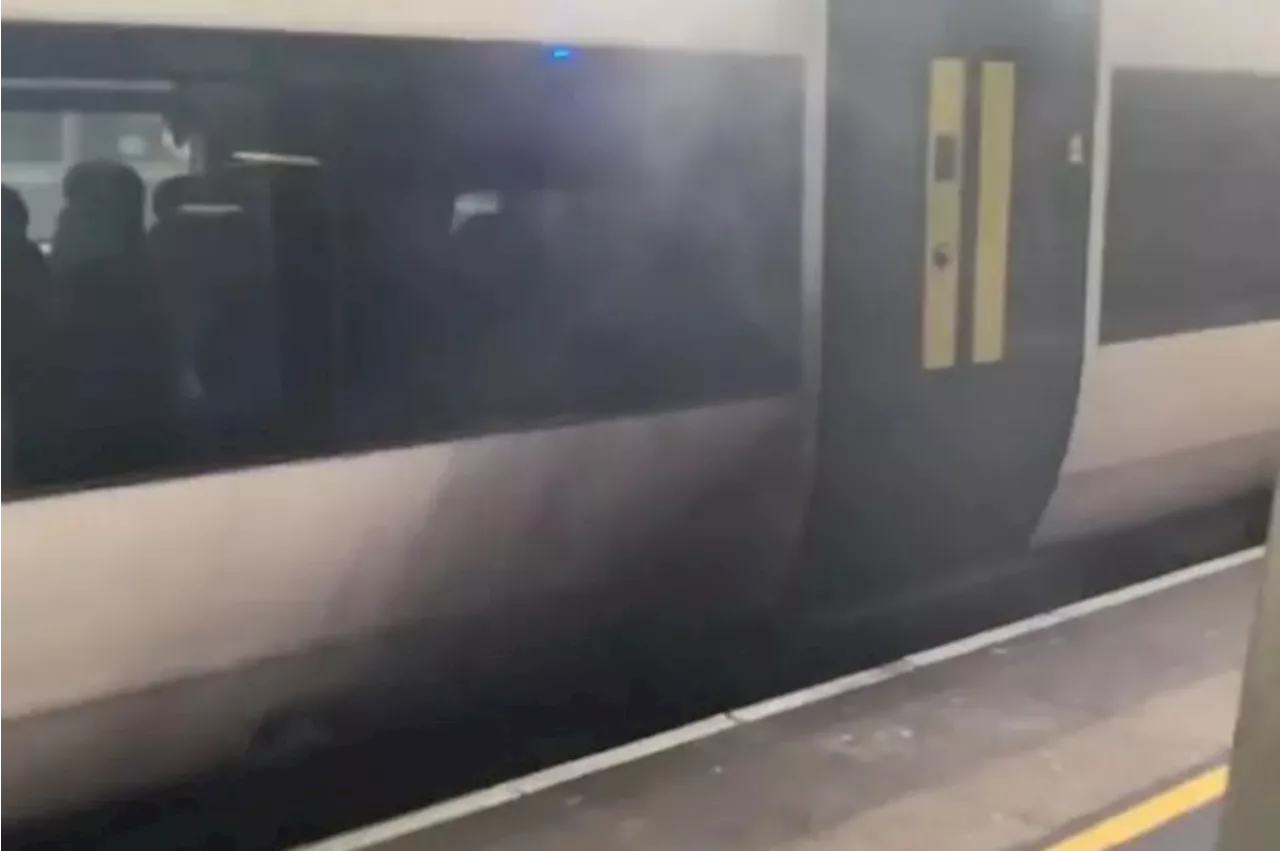 Train Fire at Gatwick Airport Causes Mass Evacuation