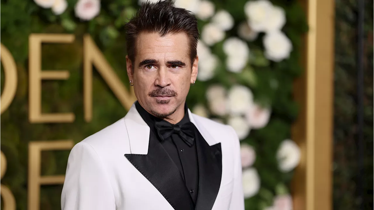 Colin Farrell Wins Golden Globe for Role in 'The Penguin' Series