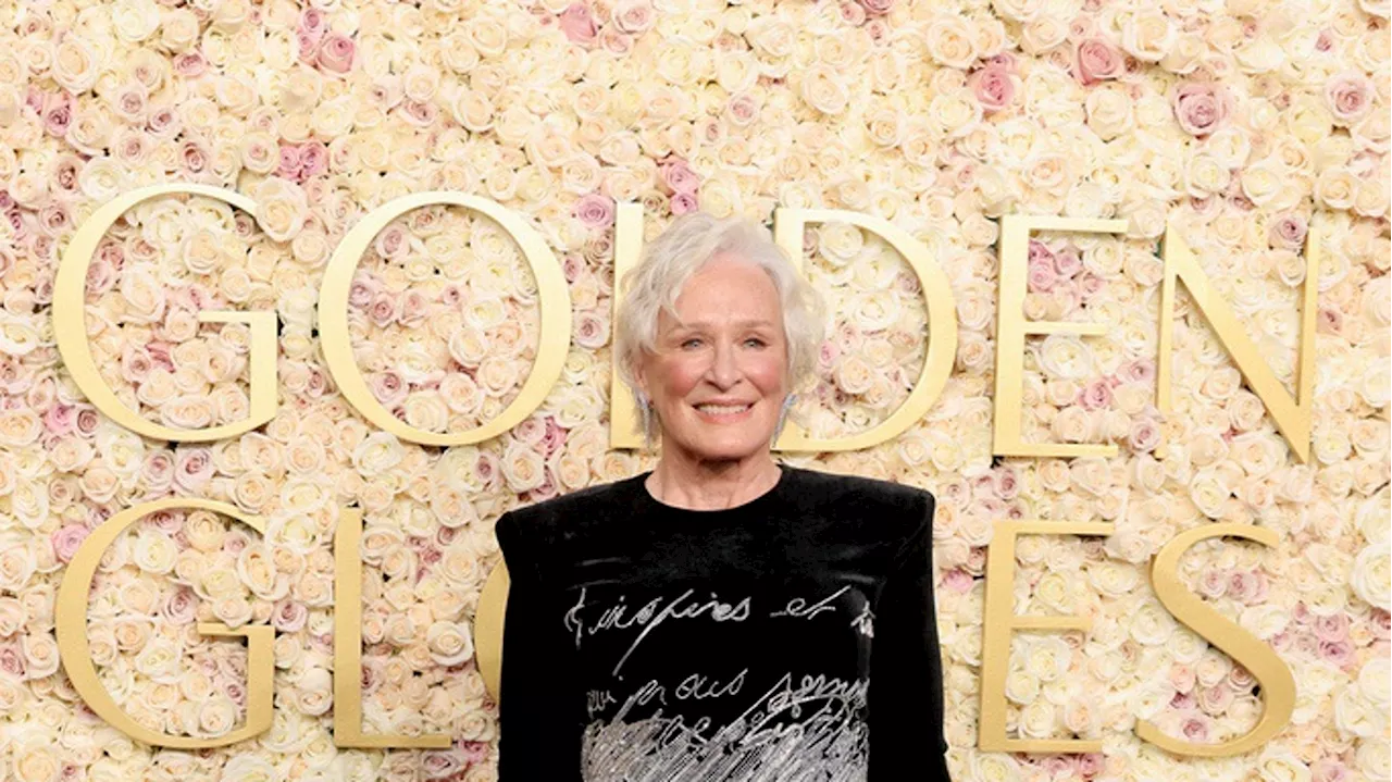 Glenn Close Censored for Using F-Word During Golden Globes Speech