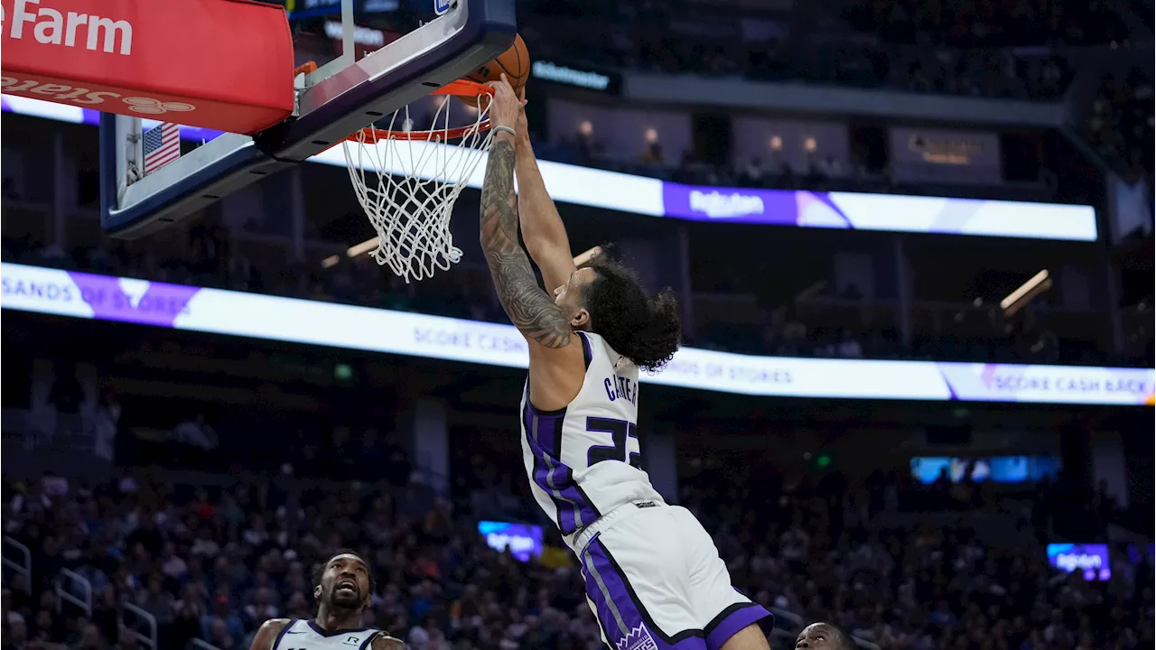 Monk, Sabonis lead dominant Kings past Curry and Warriors